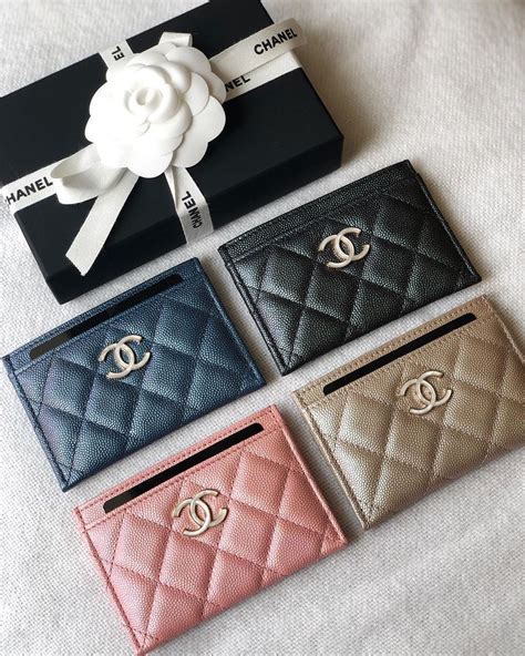 orange chanel card holder|Chanel card holder women.